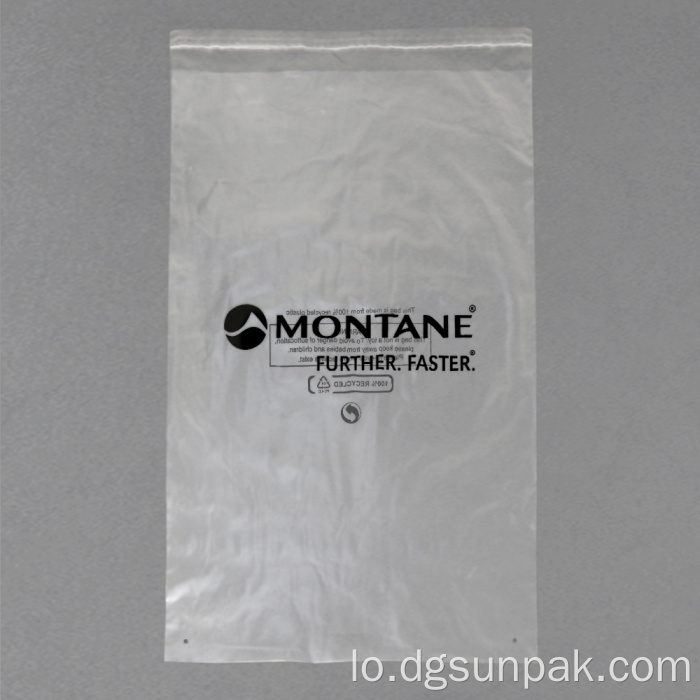 GRS Recycled Seli Heal Bags ດ້ວຍຄໍາເຕືອນຂອງ SuffoCation